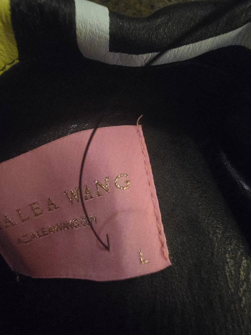 Azalea Wang Graffiti Trench Coat - Picture 4 of 4